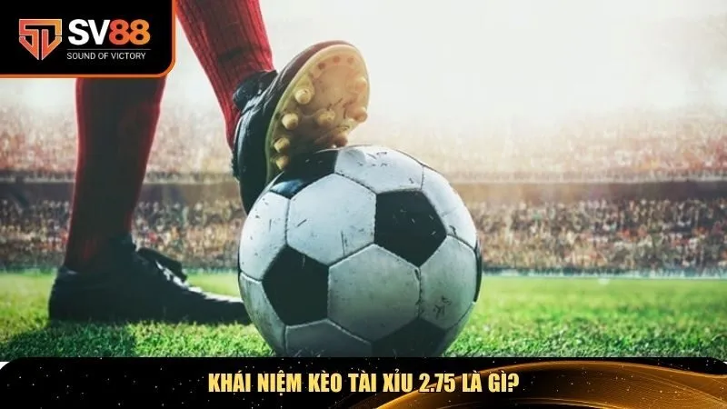 Khái niệm kèo tài xỉu 2.75