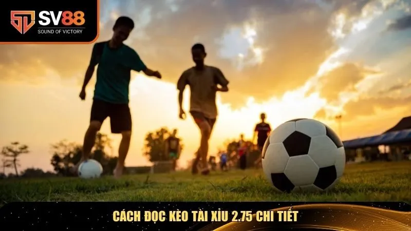 Cách đọc kèo tài xỉu 2.75 chi tiết